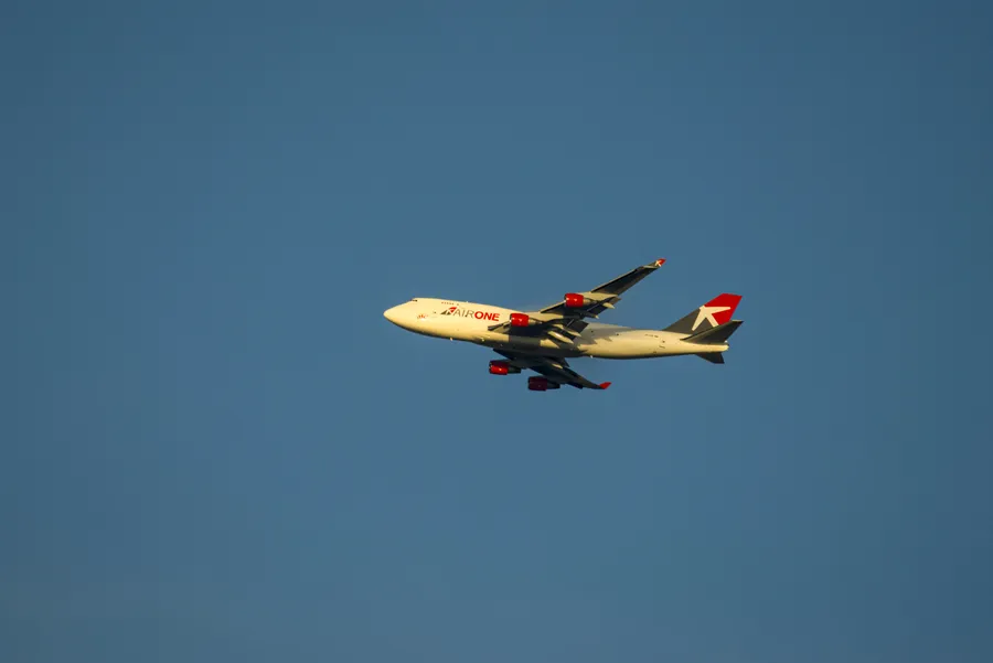 aviation 747overfly