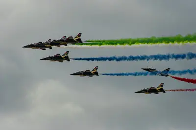 aviation uae smokeroll